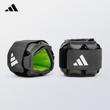阿迪达斯（adidas）负重沙袋绑腿跑步健身运动跳绳训练隐形腿部绑手腕部脚踝沙包舞蹈 0.5kg*2【升级绑带加压丨手脚通用丨细腻铁砂】