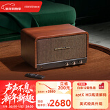 漫步者（EDIFIER）P100 高保真复古无线蓝牙音箱 一体式立体声音响 家庭音响 桌面音响 礼物