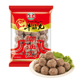 海霸王 潮汕牛筋丸 500g 火锅食材 火锅丸子 烧烤食材 关东煮食材