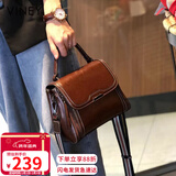 viney牛皮包包女包斜挎手提包轻奢品牌单肩包生日新年礼物送女生女友