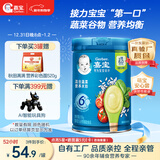 嘉宝（GERBER）混合蔬菜营养谷物高铁米粉宝宝辅食米糊250g 6月龄+100%真验厂