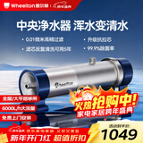 惠尔顿中央净水器全屋净水系统家用自来水农村井水前置过滤器管道超滤机水塔外压大流量不锈钢小区商用 全屋/大平层够用UF4