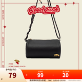 安踏（ANTA）好事发生丨新年款斜挎包通勤休闲百搭简约运动潮流手机包女小挎包 基础黑-1