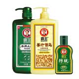 霸王 洗发水生姜汁去屑洗发液固发防掉落发洗头水皂角去屑止痒洗发露 去屑止痒1L+姜汁首乌1L