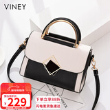 viney包包女包牛皮斜挎单肩包洋气轻奢手提包生日新年礼物送女生女友
