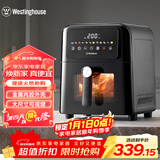 西屋（Westinghouse）空气炸锅全金属内腔免翻面可视化6L大容量多功能炸烤箱一体 WKZ60G20