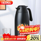 膳魔师（THERMOS）保温壶2000ml男女士商务家用热水壶暖瓶跨年元旦新年礼物THX-黑色