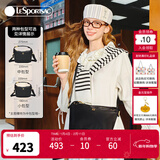 LeSportsac乐播诗新款腋下包单肩斜挎手提包包女包单肩包送女生礼物 黑色-中号升级款