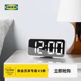 宜家（IKEA）NOLLNING诺宁温度计闹铃室内家用婴儿房壁挂简约家用 钟/温度计/闹铃白色18x8cm