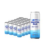 百事可乐纯水乐AQUAFINA无糖0脂0卡苏打气泡水汽水饮料330ml *24听 随机发