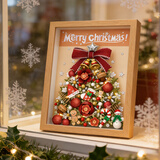 俐智（Loz）圣诞树积木相框拼装模型儿童玩具送男女朋友新年礼物生日礼物1962