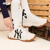 MLB男女复古老爹鞋厚底增高百搭运动休闲鞋3ASHC104N-50BGL-37.5