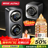 奥特优（AOTEYOU）内裤内衣洗衣机双桶小型洗衣机全自动迷你壁挂式洗衣机滚筒婴儿双舱分桶专用洗袜子机神器洗烘一体 银河灰【双舱壁挂】不锈钢滚筒|洗烘一体