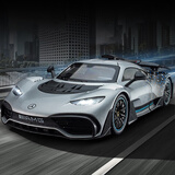 驰誉模型 1:18AMG ONE汽车模型合金仿真车模收藏超级跑车玩具男孩新年礼物