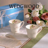 Wedgwood结婚礼物欢愉假日树莓马克对杯欧式咖啡杯水杯可进洗碗机