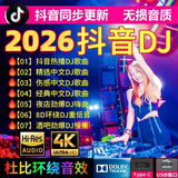 2026新款抖音流行劲爆dj歌曲车载u盘音乐无损音质经典舞曲优盘mp3 【无损音质】中文DJ歌曲精选1300首