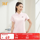 361°短袖女春夏季运动t恤速干衣polo衫跑步健身休闲瑜伽662424130H-2