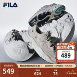 FILA斐乐女鞋跑步鞋情侣同款老爹鞋MARS火星鞋男鞋休闲运动鞋 【女款】奶白/木薯粉-GT 36