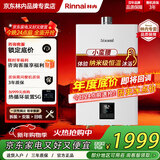 林内（Rinnai）小蛮腰智慧恒温燃气热水器GT11/PB2//PB4/GC22强排式节能全新升级CPU家用室内官方安全全国联保 16L 【爆款小蛮腰】RUS-16E32G-PB4 天然气
