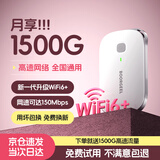 纳图森随身wifi免插卡移动WiFi无线上网卡便携式热点路由器4g上网宝全国通用2025款 【便携款-白色】四通道四天线+高清追剧