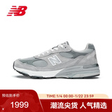 NEW BALANCE美产M993系列男款秋冬透气复古潮流百搭运动休闲鞋MR993GL 40.5