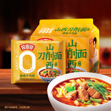今麦郎非油炸方便面泡面速食拉面范山西刀削面 麻辣牛肉味五连包