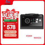 拳霸（QANBA）Q4-QS 4合1加重街机摇杆游戏手柄方档圆档两用支持手机 switch2 电脑PC PS3 steam街霸6 铁拳8 97