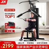 军霞（JUNXIA） 综合训练器运动器械健身器材家用单人多功能大型力量运动器材 DS918可折叠款+升级蝴蝶臂+上楼