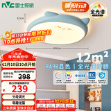 雷士（NVC）LED照明吸顶灯儿童氛围卧室灯创意可爱卡通简约-龙猫蓝色