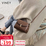 viney包包女包牛皮斜挎包洋气轻奢单肩手机包生日元旦礼物送女生女友