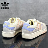 阿迪达斯（adidas）三叶草休闲鞋男鞋女鞋2025冬季新款Courtic撞色三条纹板鞋运动鞋 ID4076粉白紫 43