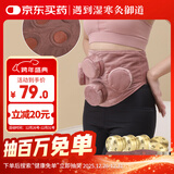 御道四联镂空铜艾灸盒随身灸家用滤烟艾灸罐几乎无烟艾炙盒防烫温灸包