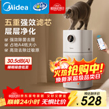 美的（Midea）【母婴级】空气净化器鼻炎家用除甲醛除烟味异味过敏原空气净化机森林家L1 Lite