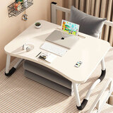 易漫床上电脑桌折叠学习写字书桌小饭桌子飘窗家用宿舍办公懒人桌