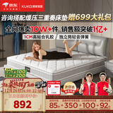 顾家家居（KUKA）京东家具天然乳胶卧室席梦思1.5X1.9米梦想垫旗舰版【京仓闪发】