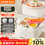 苏泊尔（SUPOR）电炖盅电炖锅隔水炖家用全自动煲汤炖汤锅陶瓷燕窝炖盅4.5L蒸炖一体多功能锅3-4人 DZ25FC873