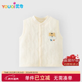 优奇婴儿马甲春秋冬外穿保暖儿童马夹纯棉男宝宝女坎肩夹棉新生儿背心