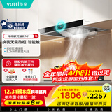 华帝抽油烟机家用排油烟机燃气灶烟灶套装21风量欧式顶吸吸油烟机灶具套装i11101+71B