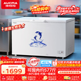 澳柯玛（AUCMA）401升单温冷柜家用商用卧式大冰柜雪糕柜冷藏柜冷冻柜顶开门冰箱一级能效 BC/BD-401HNEV 以旧换新
