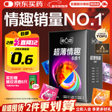 第六感避孕套 超薄情趣72只含赠量贩 安全套大颗粒螺纹男专用防早泄套套