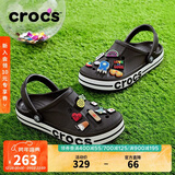 CROCS卡骆驰贝雅卡骆班|205089 黑色/白色-066 41/42(260mm) 