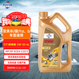 福斯（FUCHS）全合成机油高性能润滑油泰坦GT1极畅版5W-30 4L SP C2/C3养车保养