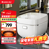 大松（TOSOT）格力电饭煲4L电饭锅家用3-4-5人IH加热多功能智能柴火饭蒸米饭锅蒸煮一级能效不沾政府补贴40x61C