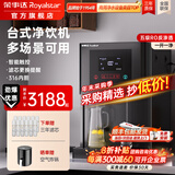 荣事达（Royalstar）商用直饮机办公室直饮水机净水机一体净饮机工厂大型饮水机公司RO反渗透商用净水器直饮加热一体机 台式净饮机丨一开一净丨五级RO