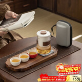 八千行旅行茶具便携式泡茶器全套户外快客杯套装露营单人喝功夫茶壶茶杯