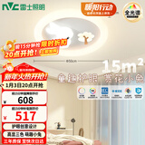 雷士（NVC）LED照明吸顶灯儿童灯卧室高显照明氛围装饰童趣小兔赏花