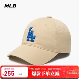 MLB帽子男女情侣棒球帽软顶鸭舌帽秋冬运动帽四季3ACP6601N-07BGS-F