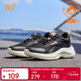 361°运动鞋女秋冬季保暖网布轻便减震通勤休闲跑步鞋子女682232210-4