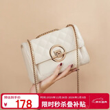 红蜻蜓（RED DRAGONFLY）包包女包牛皮斜挎单肩包方包送女友老婆妈妈跨年新年生日礼物