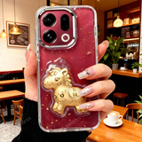 Smorss【新年金箔马上有钱】适用oppo find x9手机壳oppofindx9保护套全包防摔硅胶超薄透明壳高级男女款